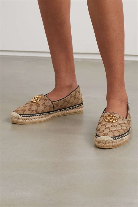 gucci espadrilles canvas